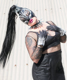 Ponytail Hood & Choker Set