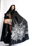 Spider & Web Silhouette Cape
