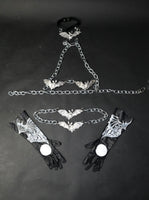 Bat Chain Bikini & Choker Set