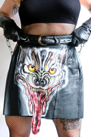 Custom Hand Painted Tongue Skirt