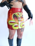 Custom Hand Painted Tongue Skirt