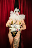 Pierrot Clown Chain Bikini