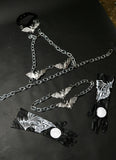 Bat Chain Bikini & Choker Set