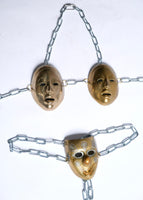 Clown Mask Chain Bikini