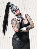 Ponytail Hood & Choker Set