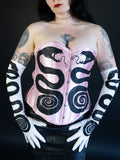 Spiral Snake Corset