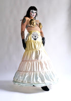 Clown Hand Dyed Pastel Hoop Skirt