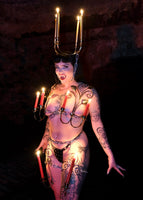 Vampire Garter Chain Bikini