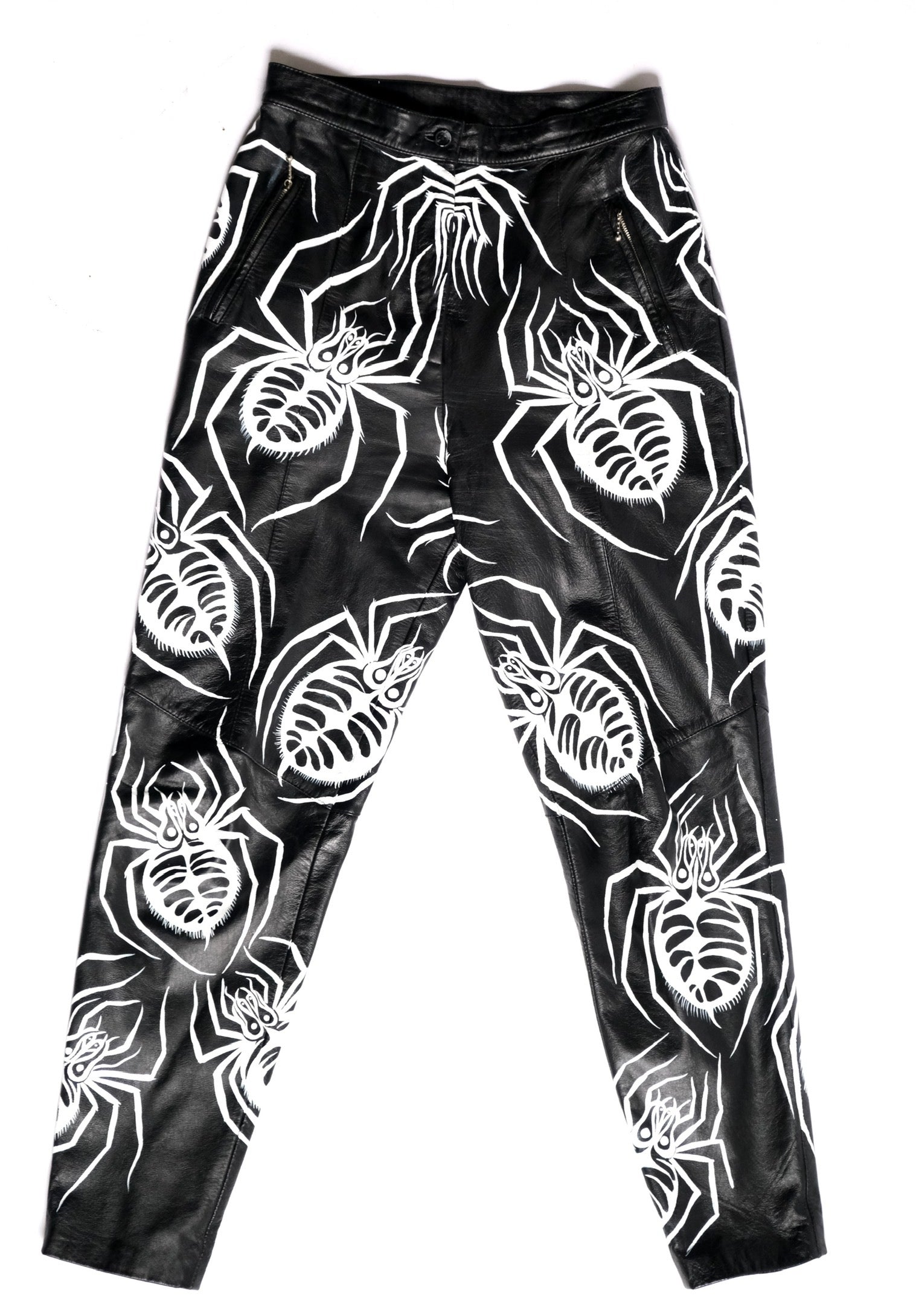 Spider Infestation Leather Pants – Three Pigs Vintage