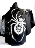 Spider & Web Silhouette Cape