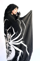 Spider & Web Silhouette Cape