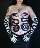 Spiral Snake Corset