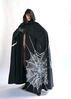 Spider & Web Silhouette Cape