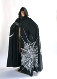 Spider & Web Silhouette Cape