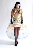 Clown Hand Dyed Pastel Hoop Skirt