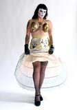 Clown Hand Dyed Pastel Hoop Skirt