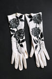 Rose Silhouette Gloves