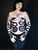 Spiral Snake Corset