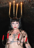 Candelabra Vampire Chain Crown