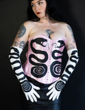 Spiral Snake Corset