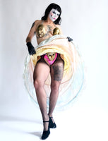 Clown Hand Dyed Pastel Hoop Skirt