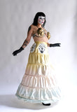 Clown Hand Dyed Pastel Hoop Skirt