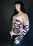 Spiral Snake Corset