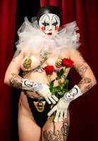 Pierrot Clown Chain Bikini