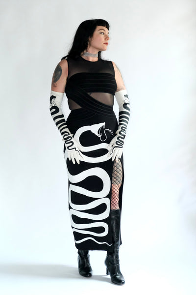 Snake Silhouette Gown