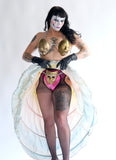 Clown Hand Dyed Pastel Hoop Skirt