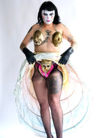 Clown Hand Dyed Pastel Hoop Skirt