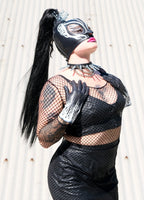 Ponytail Hood & Choker Set