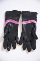 Hot Pink Snake Gloves