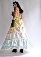 Clown Hand Dyed Pastel Hoop Skirt