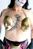 Clown Mask Chain Bikini