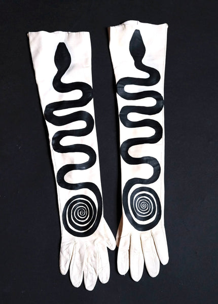 Serpent Silhouette Gloves