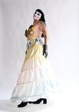 Clown Hand Dyed Pastel Hoop Skirt