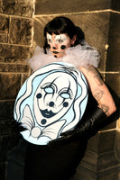 Smiling Clown Reflection Mirror Painting