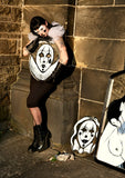 Smiling Clown Reflection Mirror Painting