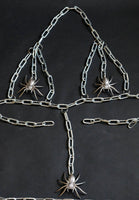 -Custom- Spider Chain Bikini Garter Set