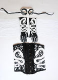 Starlight Snake Fringe Gloves