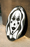 Smiling Clown Reflection Mirror Painting
