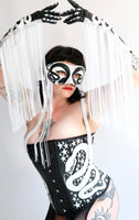 Starlight Snake Fringe Gloves