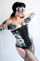 Starlight Snake Fringe Gloves