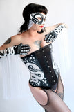 Starlight Snake Fringe Gloves