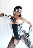 Starlight Snake Fringe Gloves