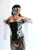 Starlight Snake Fringe Gloves
