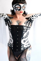 Starlight Snake Fringe Gloves