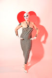 Checker Print Clown Dress