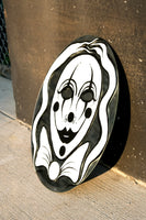 Smiling Clown Reflection Mirror Painting